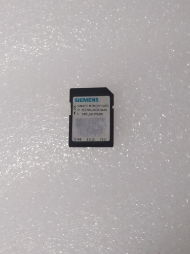 Siemens 6es7 954-8le02-0aa0 Memory Card 12mb