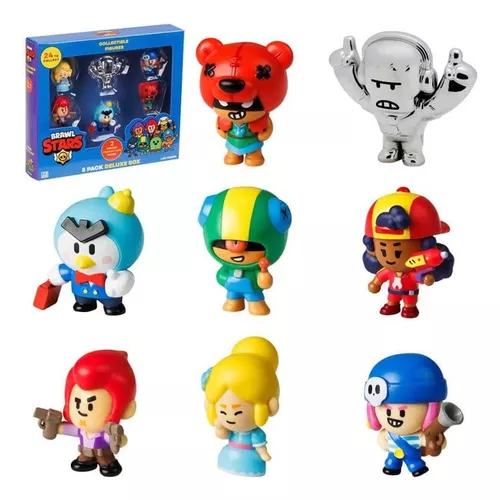 Conjunto De 8 Bonecos Brawl Stars, Pacote Com 8