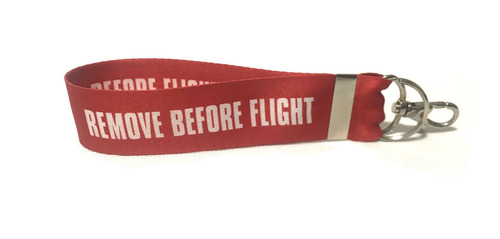 Chaveiro Remove Before Flight Chaveiro De Cordão