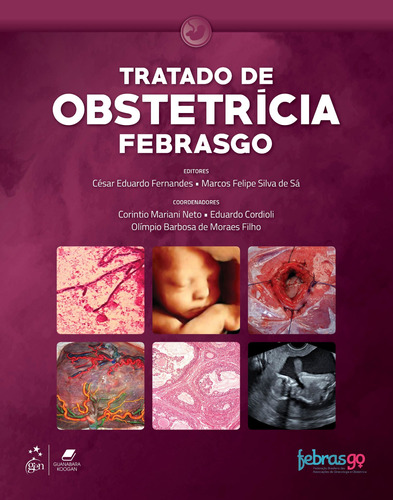 Febrasgo - Tratado de Obstetrícia, de FERNANDES, Cesar Eduardo. Editora Gen – Grupo Editorial Nacional Part S/A, capa mole em português, 2018