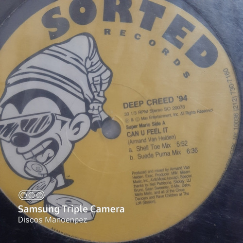 Vinilo Deep Creed Armand Van Helden Sorteed Records E1