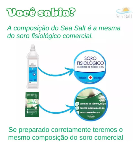 Solução Limpeza Nasal Soro Fisiológico Pó Xô Ites Kit C/ 180 Branco