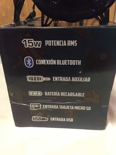 Multireproductor Portátil Stromberg Ds 07 Bluetooth 15w