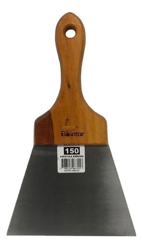 Imagen 2 de 4 de Espátula Mango De Madera Para Enduir N 15 Acero - Mm
