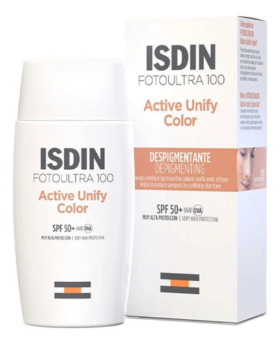 Protector Solar Isdin Active Unify Fusion Fluid Bloqueador