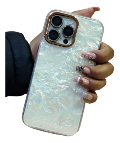 Funda Marmol Blanco  Para iPhone Ultra 