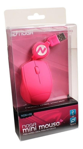 Mouse mini Noga NGM-418 NGM-418 púrpura