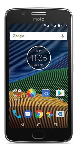  Moto G5 Dual SIM 16 GB cinza-lunar 3 GB RAM