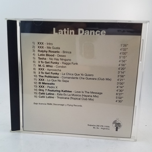 Sum Records - Latin Dance - Cd Promo - Ex - Meneaito