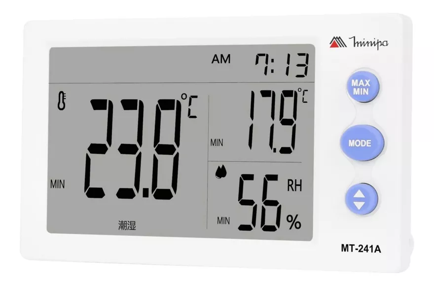 Terceira imagem para pesquisa de termo higrometro mt 241 minipa