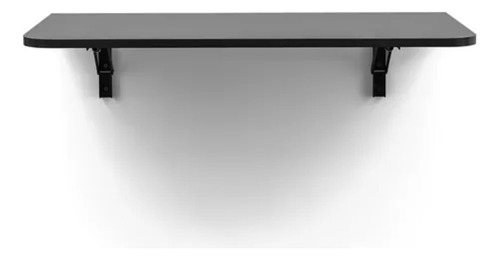 Mesa Dobrável De Parede 80x40 Articulada Cozinha Cor Preto