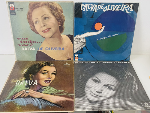 Lp Dalva De Oliveira Em Tudo Voce 1958 Tempo De Amor + 1970 (Usado)