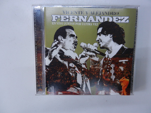 Vicente Fernandez Alejandro Cd En Vivo Juntos Mexico