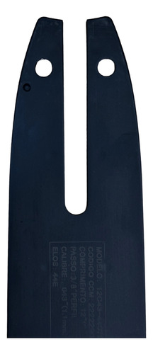 Sabre Saibro Barra Facão Kawashima 12 polegadas + 2 Correntes Passo 3/8 1,1mm