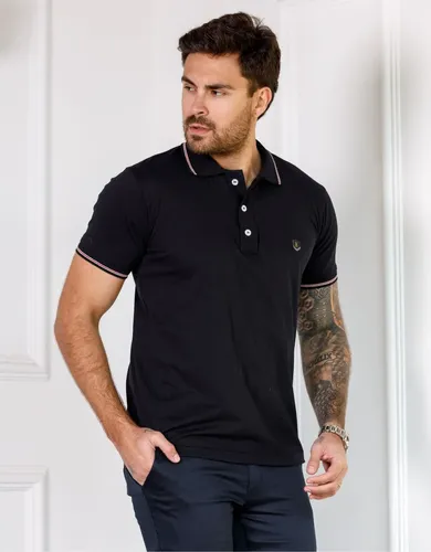 Camisa Polo Masculina Casual Slim Algodão Premium