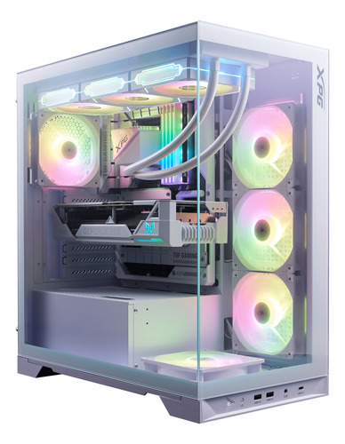 Gabinete Mid Tower Xpg Invader X Btf Atx Argb V/templado Wh