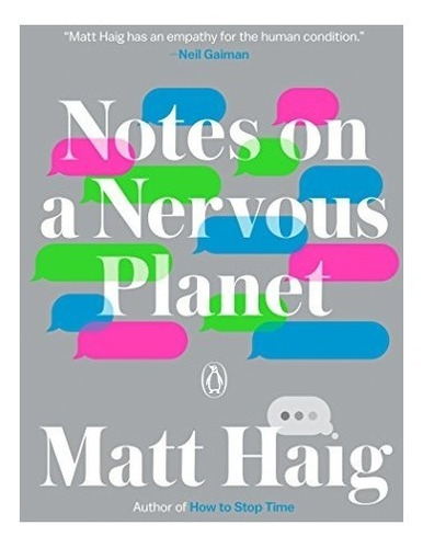 Book : Notes On A Nervous Planet - Haig, Matt