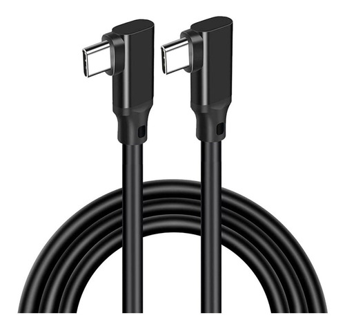 Codo De 90 Grados Usb C A Usb C Cable De 3.3 Pies, Tipo 3.1 