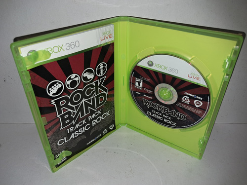 Rockband Track Pack Classic Rock Videojuego Xbox 360 +++