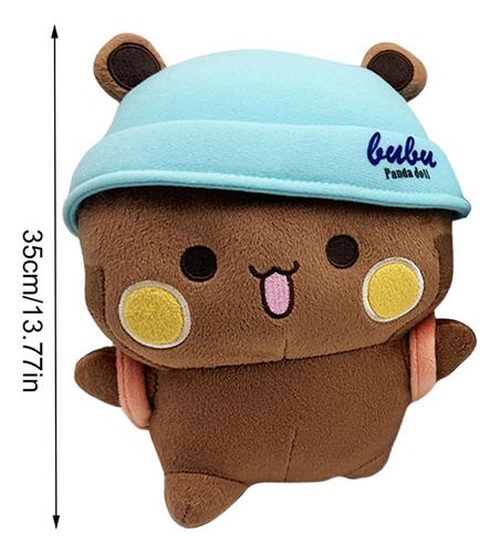 Almohada De Felpa De Bubu Y Dudu, Juguete De Panda Bubu Dudu