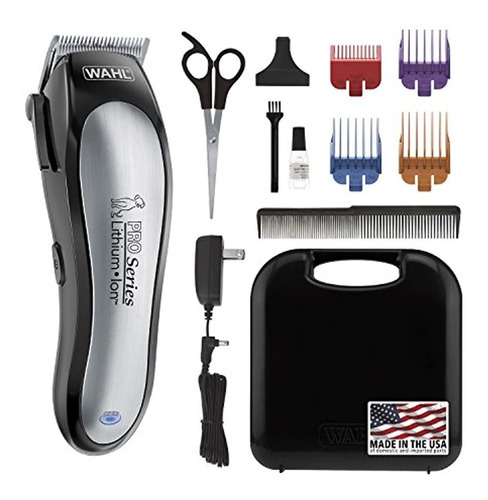 Wahl Lithium Ion Pro Series Cordless Dog Clippers Recargable