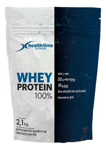 Whey Protein 100% Isolado Zero Açúcar Sem Glúten 2,1kg