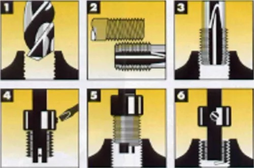 Kit Herramienta Reparacion Cuerda Ø2.50m X 0.45 20 Insertos