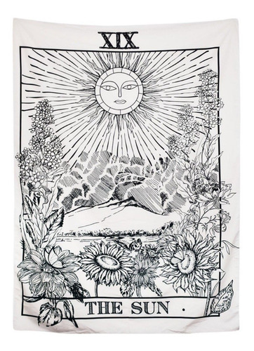 Tapiz Tarot The Sun - El Sol / Manta / Bandera - Pequeño