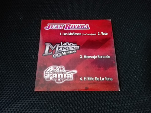 Juan Rivera Los Mañosos, La Maquina Norteña  Cd