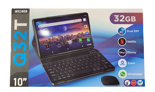 Imagen 6 de 10 de Tablet Con Teclado Mouse Protector Y Lapiz 3g Libre