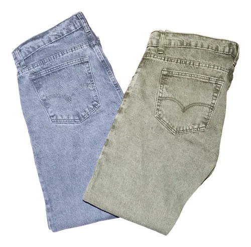 Pantalones corte vaquero hombre hotsell