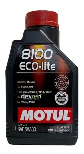 Aceite De Motor Sintetico 5w-30