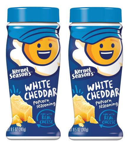 Kernel Season's Condimento Cheddar Blanco, Coctelera De 8.5