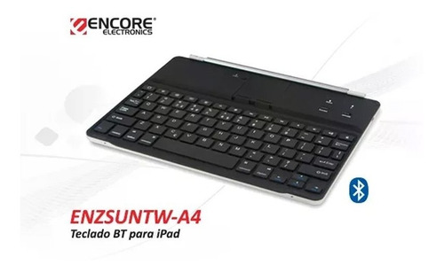 Teclado Bluetooth Para iPad - Preto