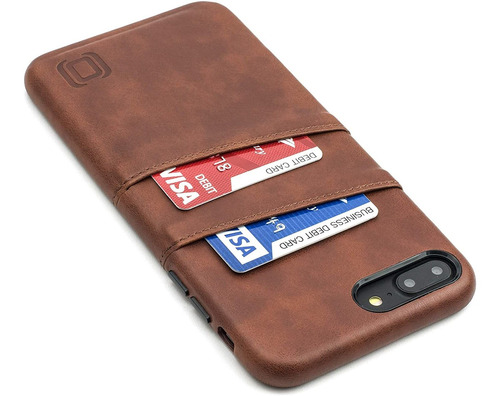 Funda Billetera Para iPhone 8 Plus/7 Plus (color Marron)