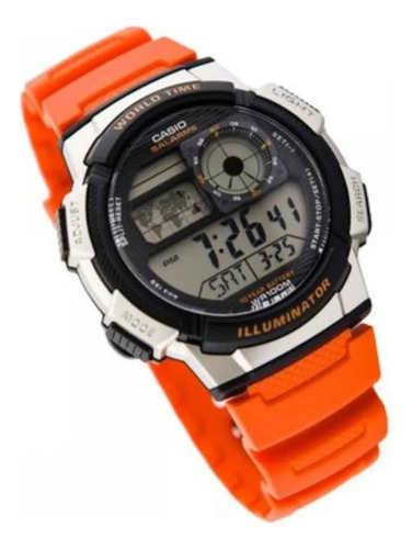 Reloj Casio Ae1000w-4b Sumergible Somos Tienda 