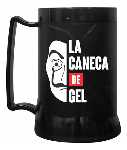 Caneca Com Gel Preto - La Caneca De Gel Cebola 099725