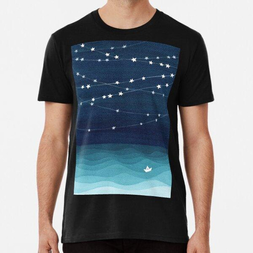 Remera Guirnalda De Estrellas Algodon Premium