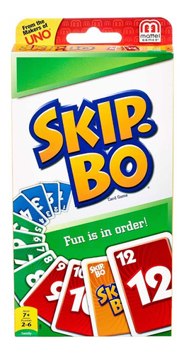 Juego De Cartas Skip Bo Uno