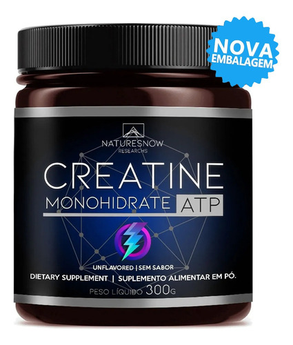 Creatina Monohidrata Atp Creatine Energy 300g Natures Now