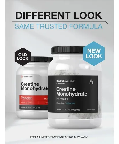 Horbäach Creatine Monohydrate Powder | 2.2lbs (35.2 Oz) |...