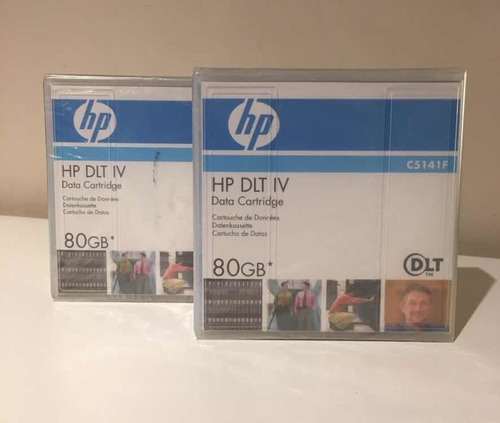 Hp Dllt Iv Data Cartridge 80 Gb C5141f