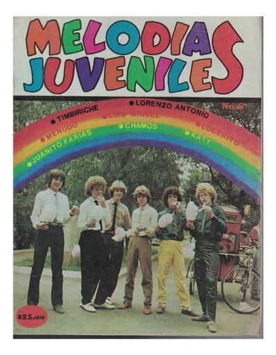 Melodias Juveniles Núm. 6 Portada Chamos 