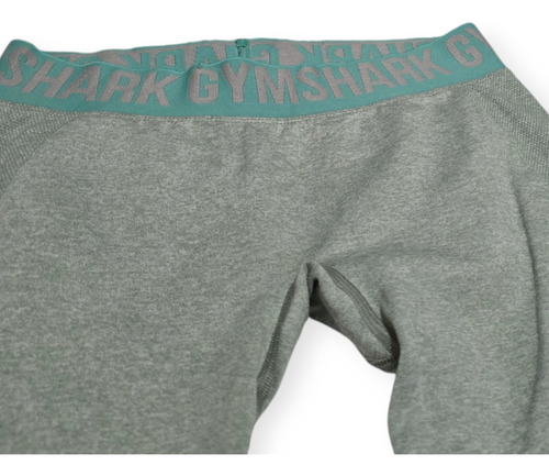 Legging Gymshark De Mujer Talla Mediana Azul Con Gris (Usado)
