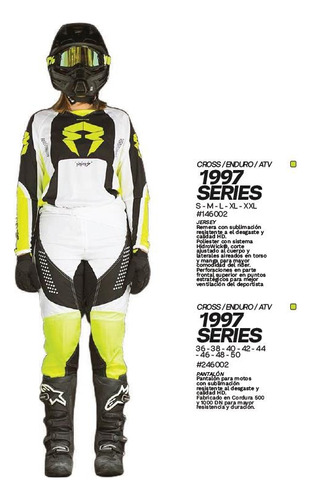 Conjunto Equipo Rpm Motocross Enduro Bici - Trapote Racing