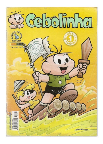 Hq Cebolinha Nº 1 - Dois Pestes E Um Só Plano Infalível