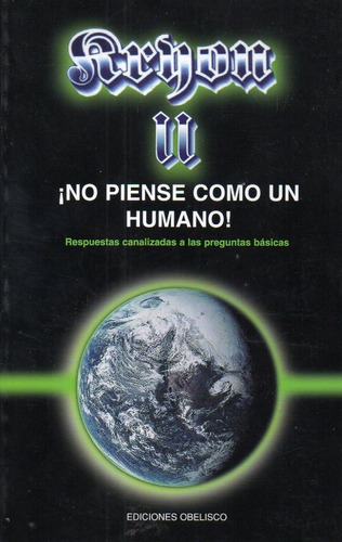 No Piense Como Un Humano Cryon Ii 