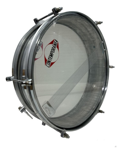 Caixa Contemporanea 14x10 Tarol Repique Casco Cromado