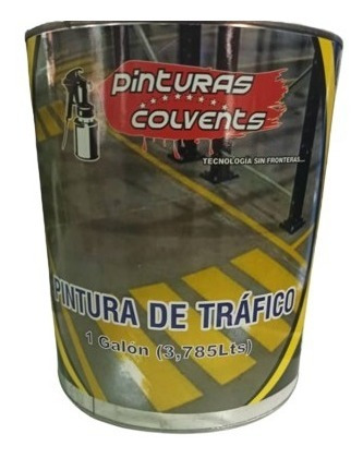 Pintura De Tráfico Colvent  Amarillo Y Blanco 