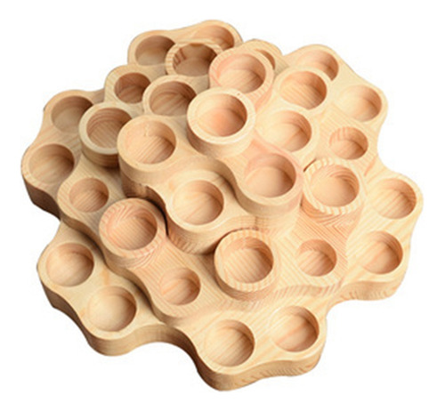 Embalaje De Aceites Esenciales Caja De Madera Honeycomb Esse